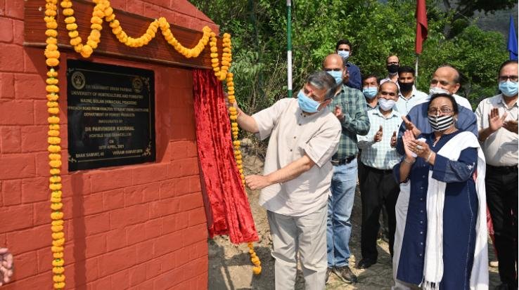 New farm block gets road link in Nauni University