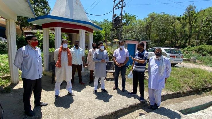 विधायक राजेंद्र राणा के निर्देशों पर अभिषेक राणा ने फील्ड में संभाली राहत कार्यों की कमान