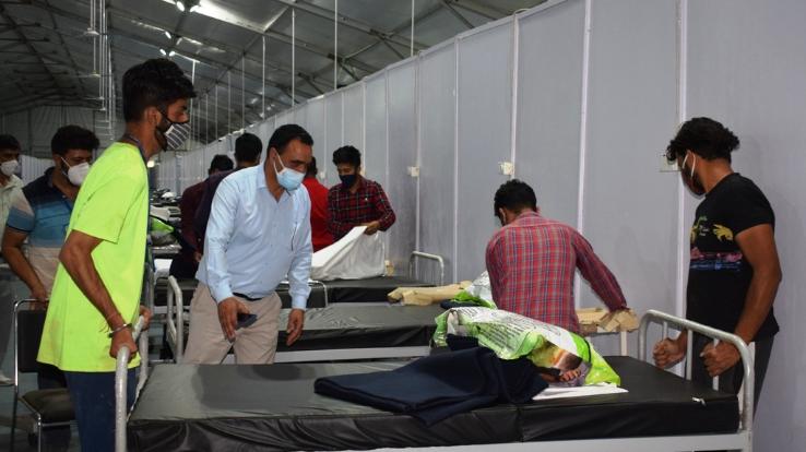 Solan: Covid patients will soon get better health facilities at Makeshift Hospital Rabon