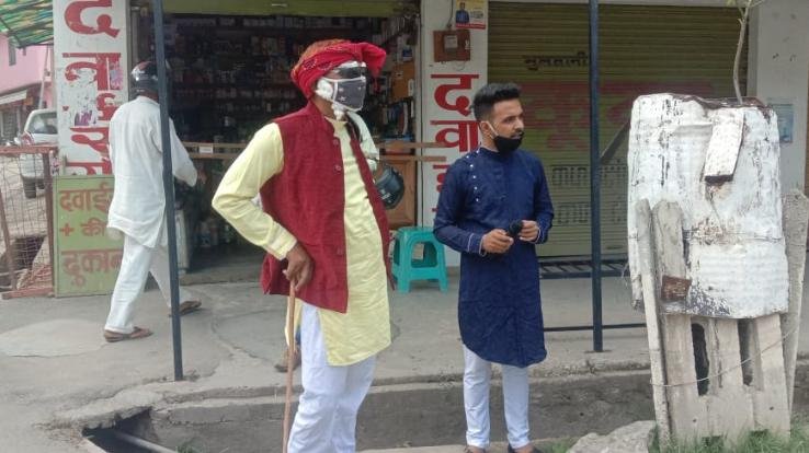  In Kunihar, artists told how to protect against Kovid-19 through street play