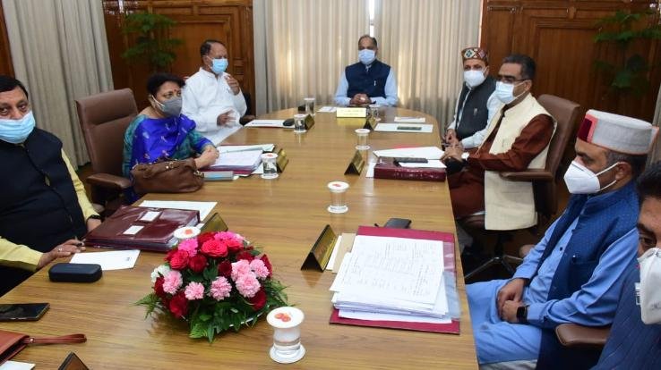 हिमाचल प्रदेश कैबिनेट के फैसले