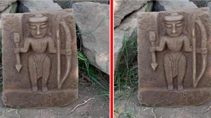 मंडी: सरकाघाट में मनरेगा कार्य में खुदाई के दौरान मिली 18वीं शताब्दी की श्रीराम की मूर्ति