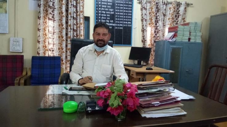 दाड़लाघाट: इंद्र कुमार ने दाड़लाघाट में संभाला नायब तहसीलदार का कार्यभार
