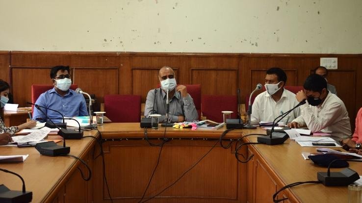 A meeting was held regarding monsoon preparations JUNE 11 2021 