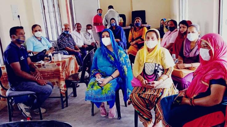 बणी पँचायत में जलशक्ति मिशन के तहत कार्यक्रम आयोजित