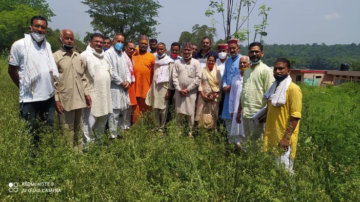 जसवां परांगपुर : किसानों की आय दोगुनी करने को जयराम सरकार कटिवद्ध - सुदर्शन सिंह