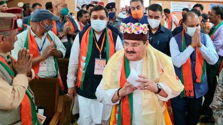 उपचुनाव ही नहीं, 2022 में भी रिपीट करेगी भाजपा - जे पी नड्डा