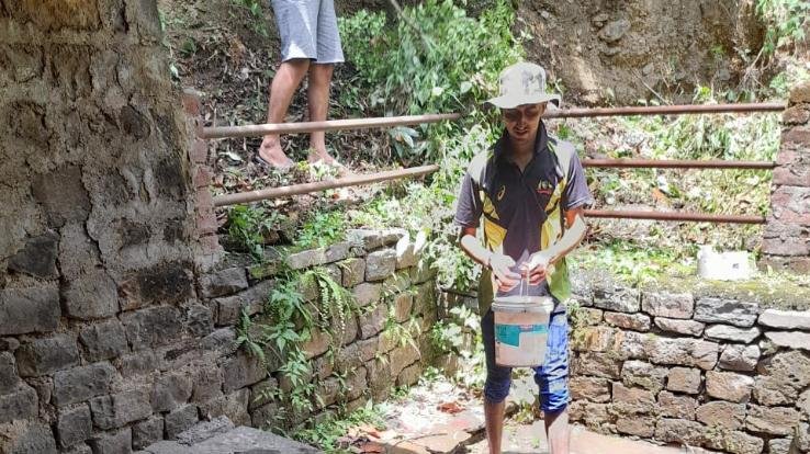 अर्की : राहु गांव में स्वच्छ भारत अभियान के तहत चलाया गया सफाई अभियान