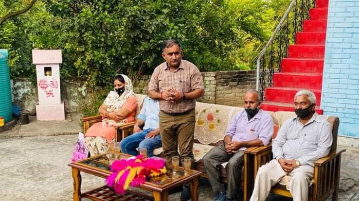 भदरूं, बैहरड़, कश्मीर और लाहड़ - कोटलू में बनेंगे नये पंचायत सामुदायिक केंद्र : विजय अग्निहोत्री