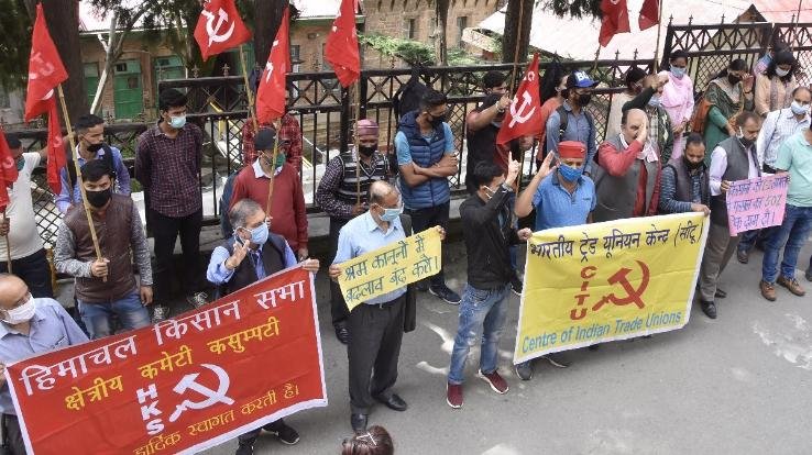 शिमला : 25 जुलाई से 9 अगस्त तक किसानों एवम मजदूरों का राष्ट्रव्यापी आंदोलन