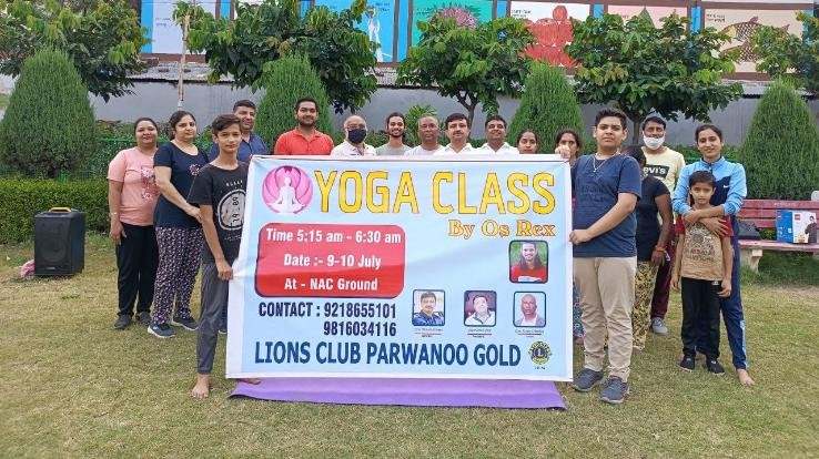 लॉयन्स क्लब परवाणू  गोल्ड द्वारा किया गया 