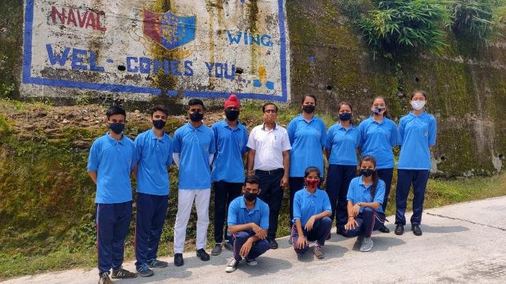 सुजानपुर महाविद्यालय में एनसीसी कैडेट्स ने शुरू किया स्वच्छता अभियान