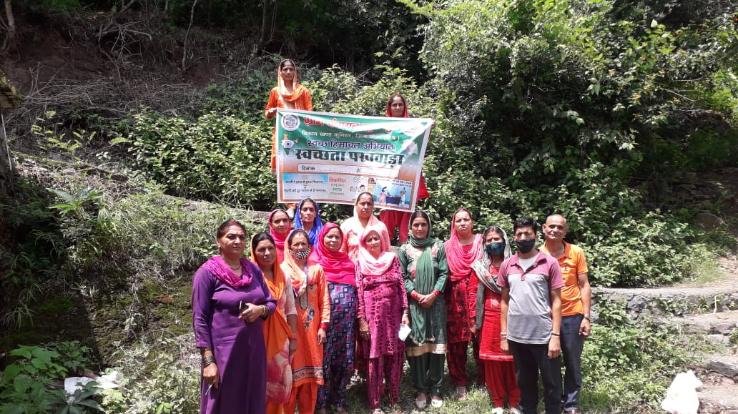 दाड़लाघाट : 16 अगस्त तक प्रत्येक गांव में चलाया जाएगा स्ववछता अभियान