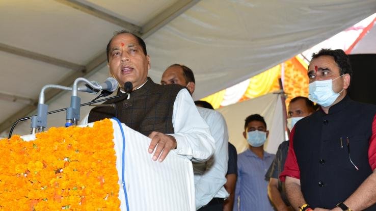 मुख्यमंत्री ने अर्की विधानसभा क्षेत्र में किए 41.33 करोड़ रुपये की लागत की विकासात्मक परियोजनाओं के लोकार्पण और शिलान्यास