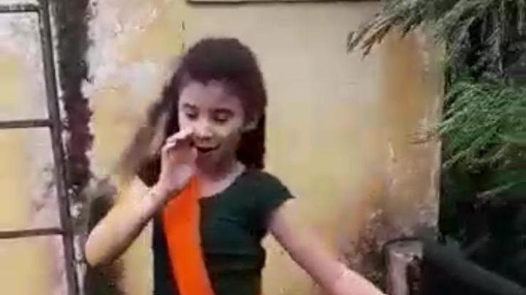 जसवा-परागपुर: कटोह टिक्कर की 9 वर्षीय आकृति धीमान ने देशभक्ति के गानो पर खूब मचाया धमाल