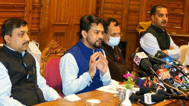 Shimla: Anurag Thakur said - It is my responsibility to recognize the art and culture of Himachal on the world stage.