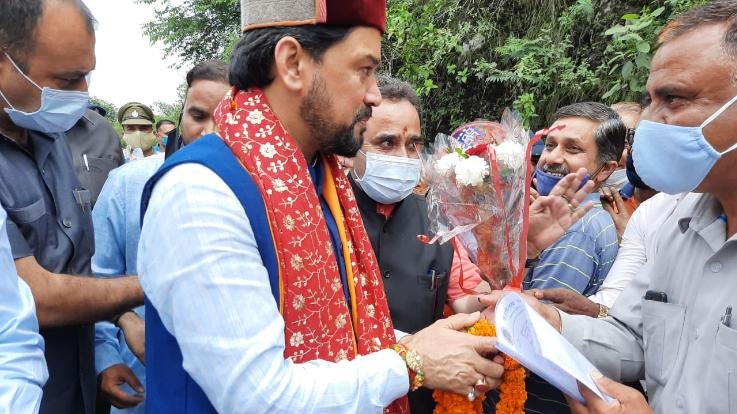 दाड़लाघाट : ग्राम पंचायत दाड़लाघाट में बनेगा खेल मैदान