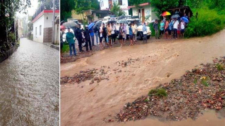 In Hamirpur, there was a loss of 23 lakhs due to heavy rain in the last 24 hours.
