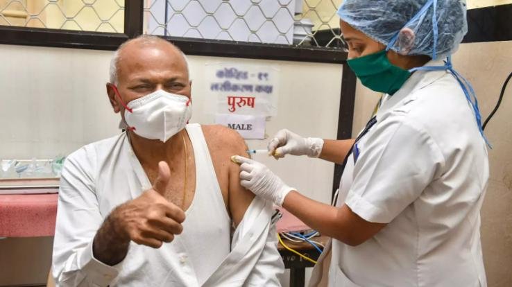 More than one crore people were vaccinated in a day in the country, records were recorded