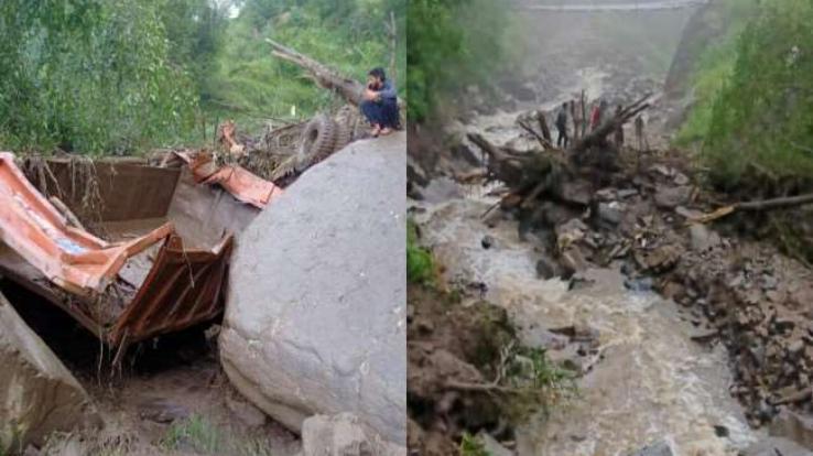 Heavy loss due to heavy rain in the night in Kullu district of the state