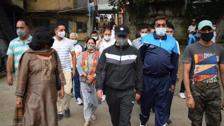 Health Minister Dr. Saijal flags off 'Fit India Freedom Run'