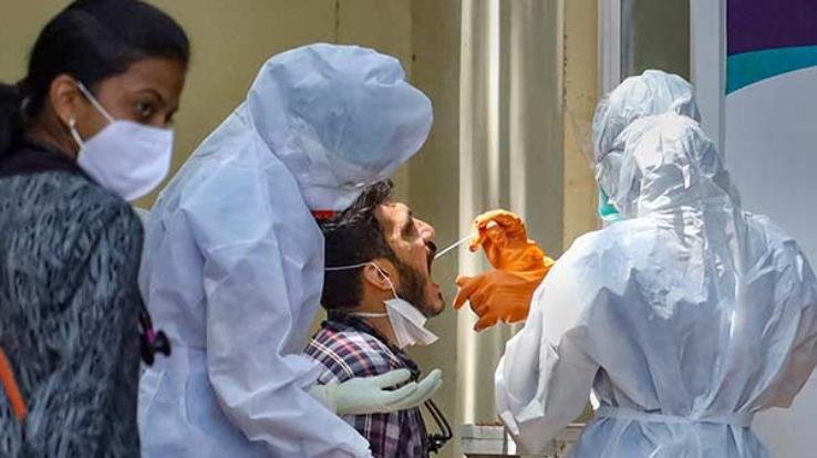 After 5 days in India, there was a fall in the cases of corona infection, so many cases were registered in the last 24 hours