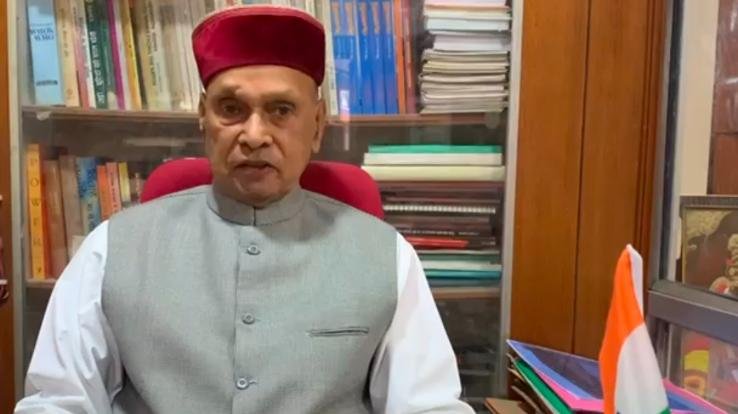 Former Chief Minister Dhumal congratulated on the occasion of 49th anniversary of Hamirpur district
