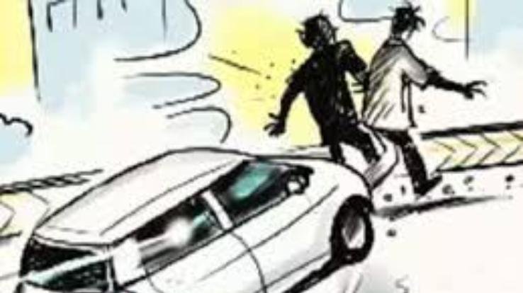 देहरा: गाड़ी ने खड़े व्यक्तियों को मारी टक्कर, चोटिल