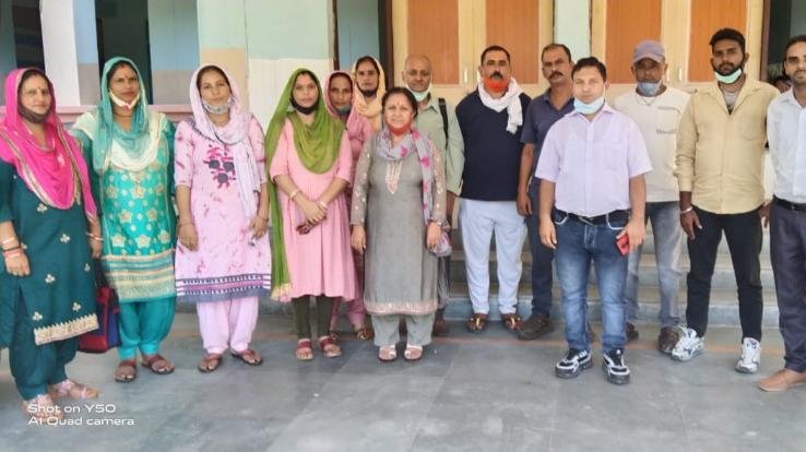 देहरा: पिंकी देवी बनी बाबा कांशीराम कॉलेज में अध्यापक- अभिभावक समिति की प्रधान