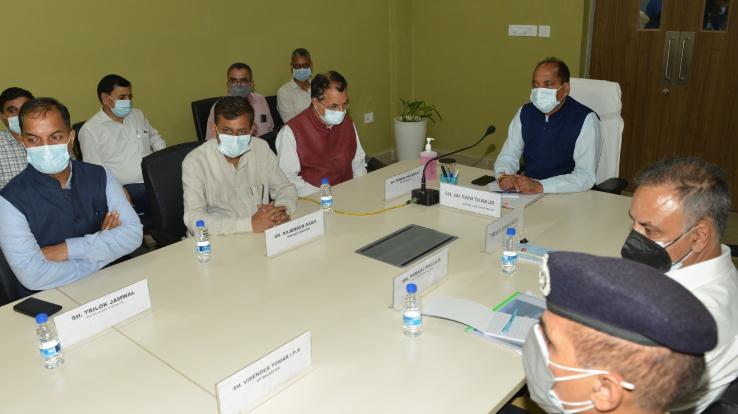 Chief Minister directed to complete the construction work of AIIMS within the stipulated time period.
