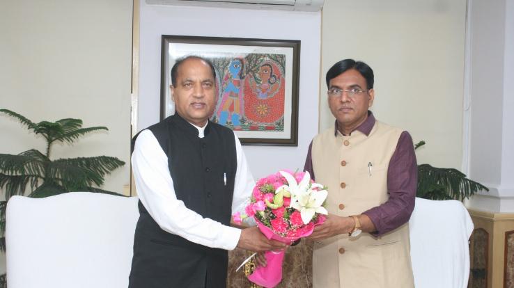 Chief Minister met the Union Health and Family Welfare Minister