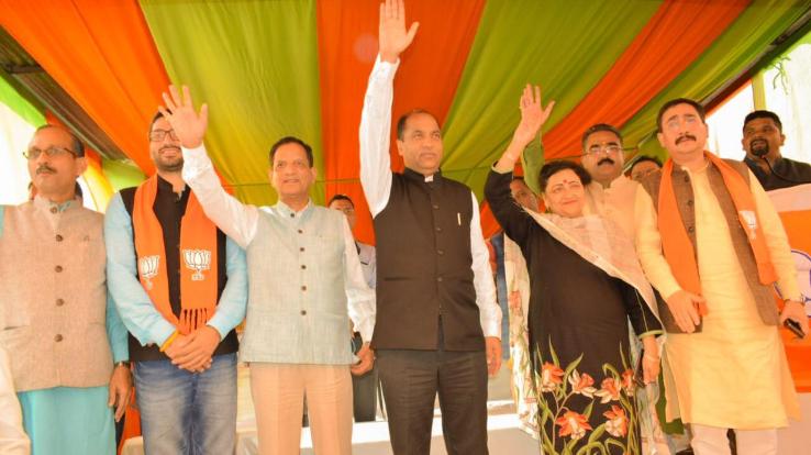 मुख्यमंत्री ने धर्मशाला के मतदाताओं से भाजपा प्रत्याशी को उप-चुनाव में भरपूर समर्थन देने का किया आग्रह