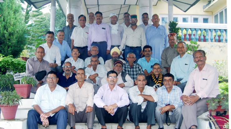 Darlaghat: Himachal Pradesh Vidyut Parishad Retired Welfare Association meeting concluded