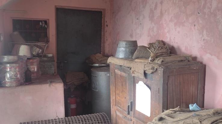 Panchayat members did surprise inspection