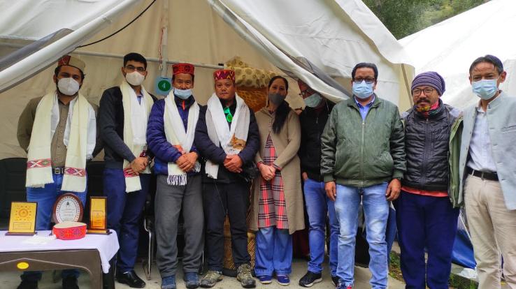 Kullu: Organized one-day blood donation camp in Jispa