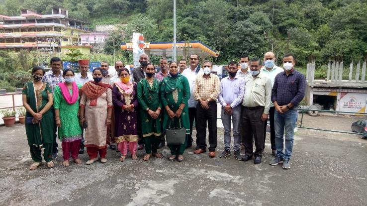 Dadlaghat: PTA executive committee of Government College, Darlaghat was formed