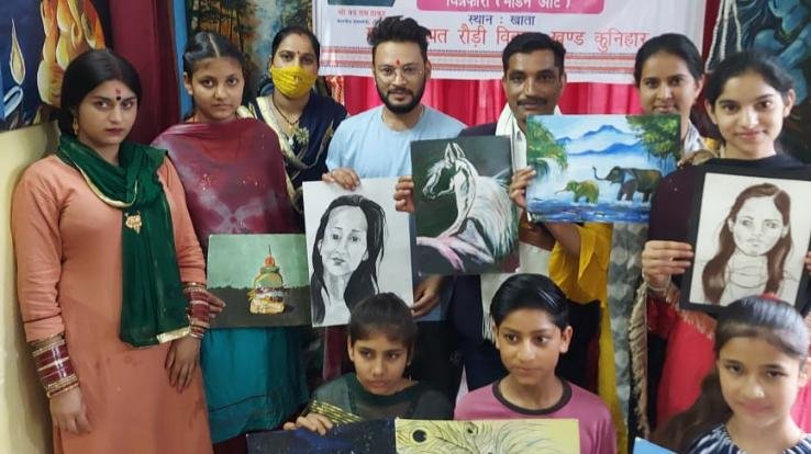 दाड़लाघाट : रौड़ी पंचायत में मुख्यमंत्री ग्राम कौशल योजना का शुभारंभ