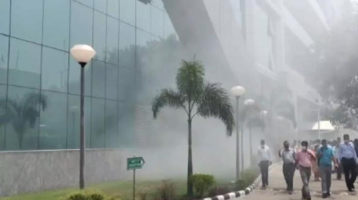 Fire broke out in the basement of CBI building on Lodhi Road
