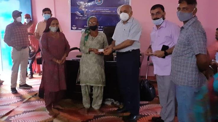  नाहन :तीन साल पूरे होने के उपलक्ष पर मनाया गया आयुष्मान भारत दिवस