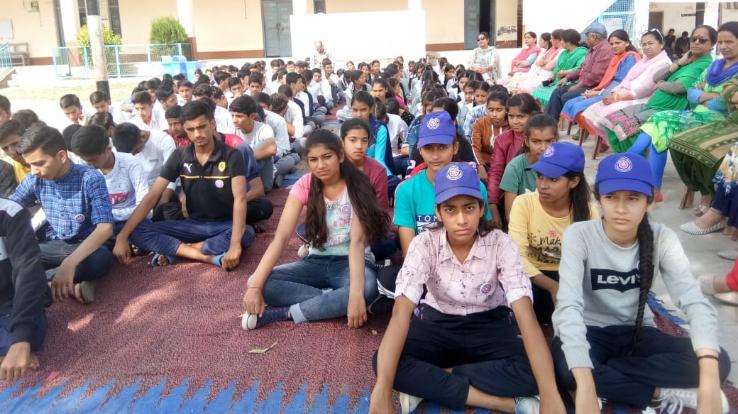 रावमापा छात्र कुनिहार में सात दिवसीय एनएसएस शिविर का समापन हुआ