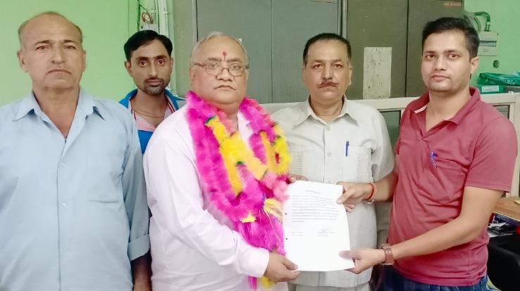 Jwalamukhi: Vimal Sharma becomes unopposed delegate of Kangra Central Cooperative Bank