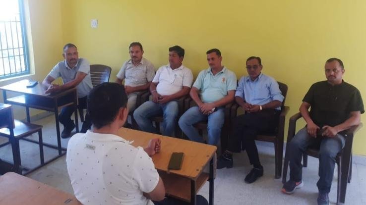 Dadlaghat: The new executive body of the Physical Teachers' Organization was formed in the Government Secondary School, Surajpur.