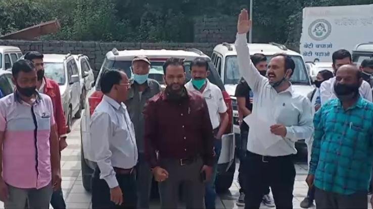 Solan: United Kisan Morcha sent a memorandum to the President through District Deputy Commissioner