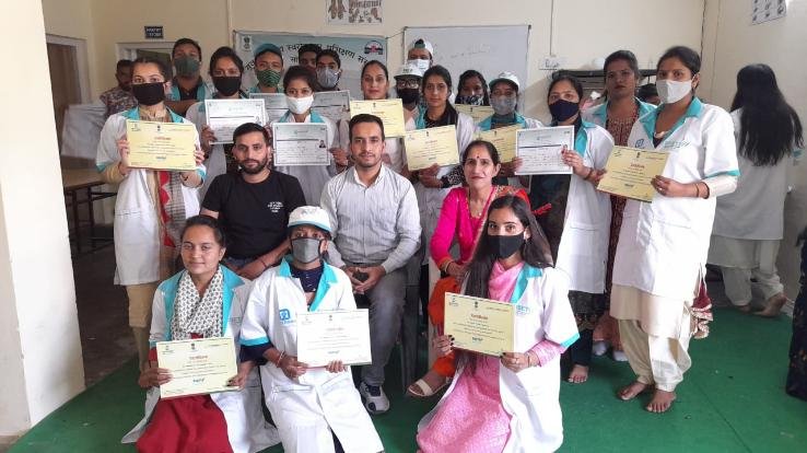 Solan: UCO RSETI concludes 30 days free training program