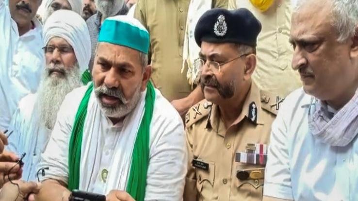 No arrest has been made so far for Lakhimpur violence, Rakesh Tikait has given a week's time to the government