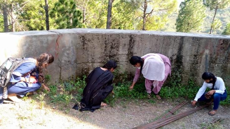 राजगढ़ महाविद्यालय परिसर में चलाया गया स्वच्छ भारत अभियान 