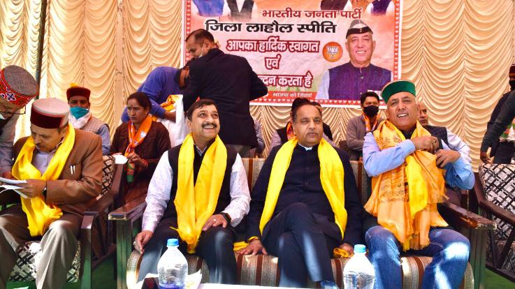 Congress has no issue, so it is seeking votes in the name of Virbhadra: CM Jai Ram Thakur