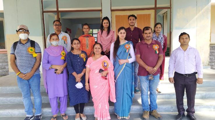 Jaswan-Pragpur: Program organized on the topic of stress free life in Dadasiba College