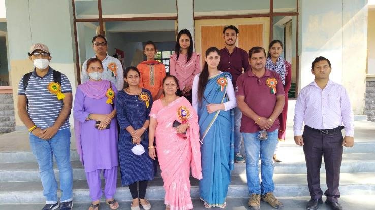 Jaswan-Pragpur: Program organized on the topic of stress free life in Dadasiba College