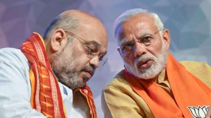 Home Minister Amit Shah reached to meet PM Modi to discuss many other issues including Kashmir